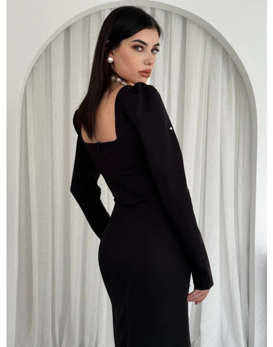 Akit İnci Detaylı Elbise