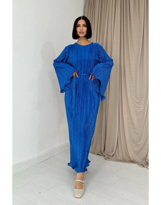 aks İspanyol Kol Piliseli Elbise