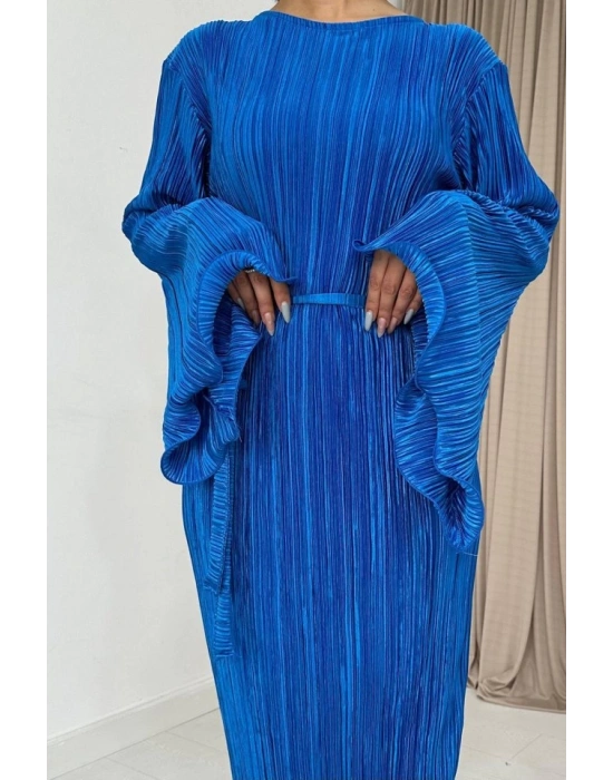 aks İspanyol Kol Piliseli Elbise