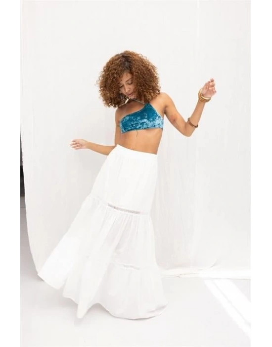 Annie Brode Şerit Detaylı Etek 4036