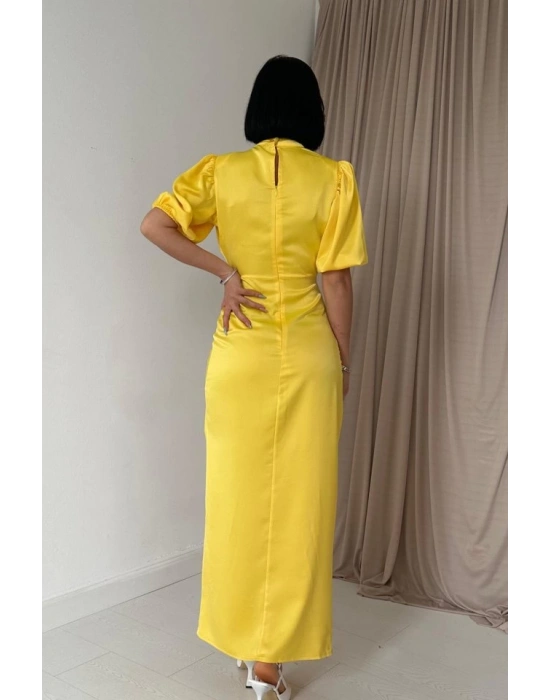 arı Büzgülü aten Elbise