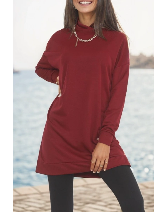 Armalı Tunik Bordo