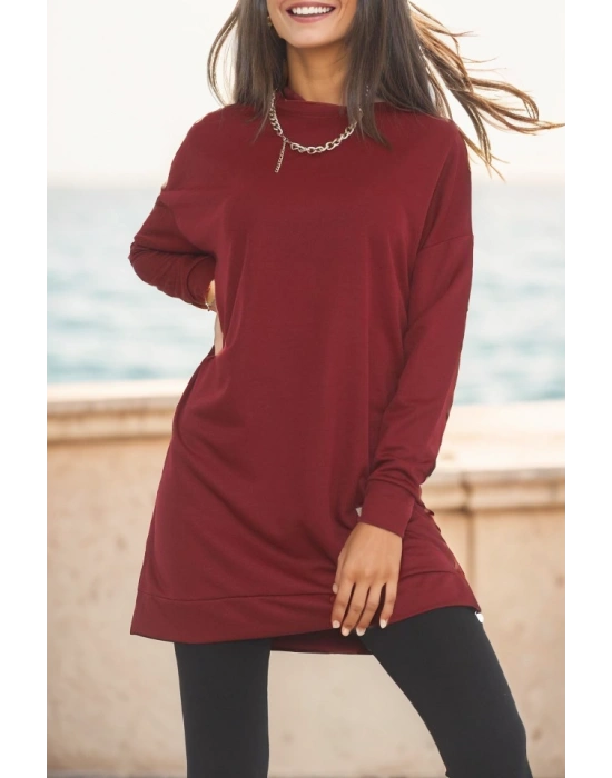 Armalı Tunik Bordo