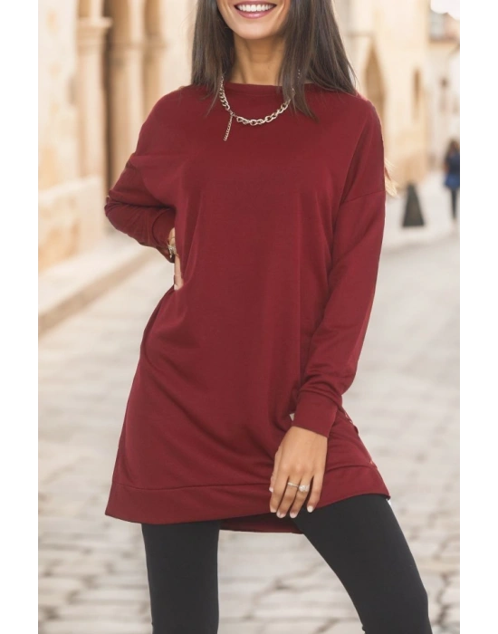 Armalı Tunik Bordo