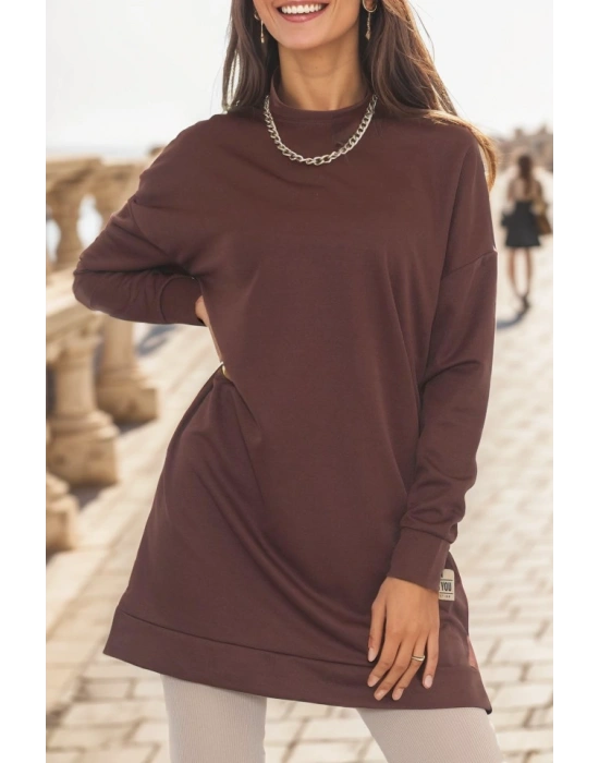 Armalı Tunik Kahve