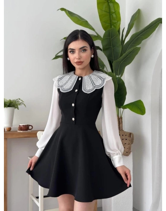 Asıo Bebe Yaka Elbise