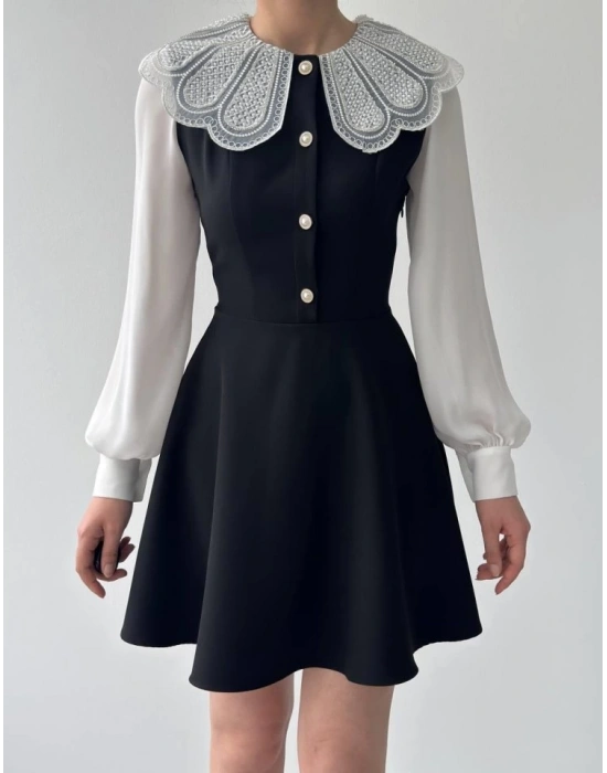 Asıo Bebe Yaka Elbise