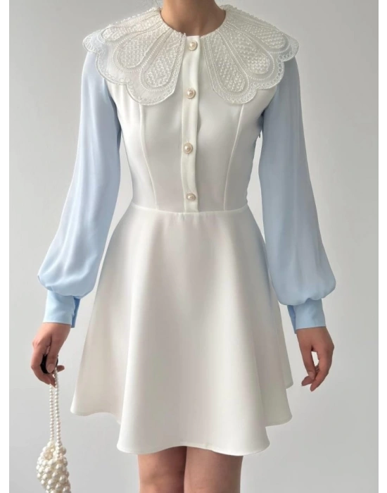 Asıo Bebe Yaka Elbise