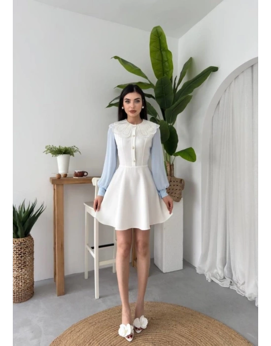 Asıo Bebe Yaka Elbise