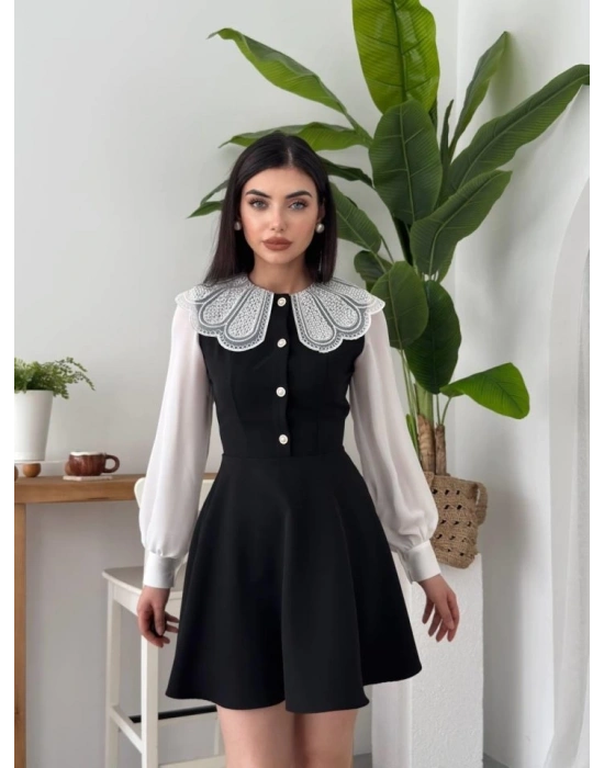 Asıo Bebe Yaka Elbise