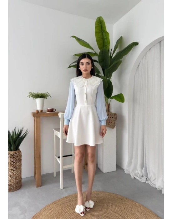 Asıo Bebe Yaka Elbise