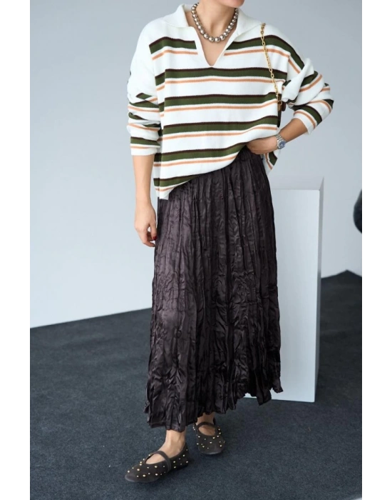 aten Uzun Etek  KAHVE