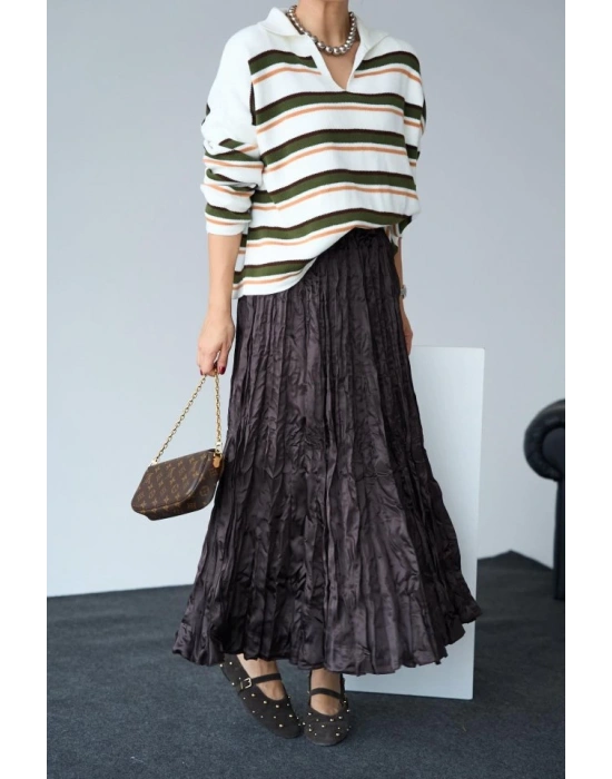 aten Uzun Etek  KAHVE