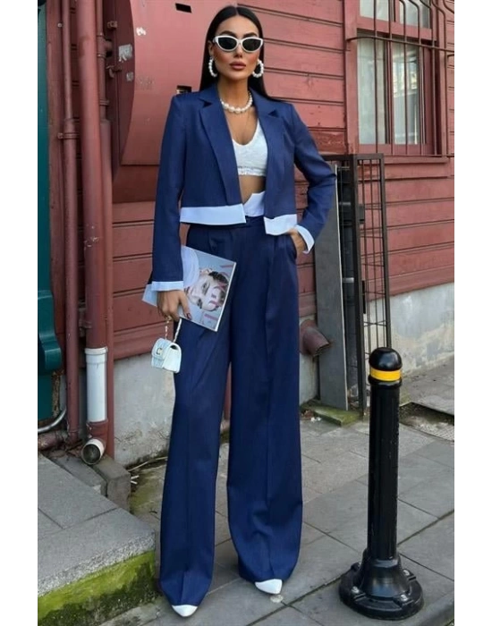 Audrey Crop Ceket Takım 10106