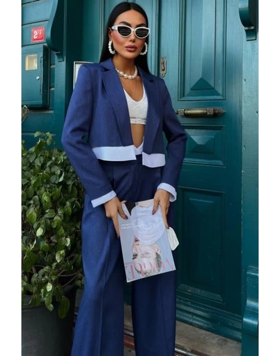 Audrey Crop Ceket Takım 10106