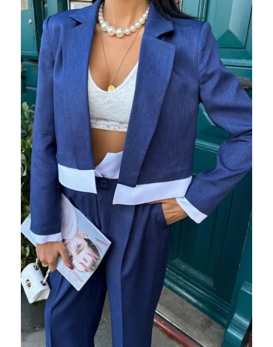 Audrey Crop Ceket Takım 10106