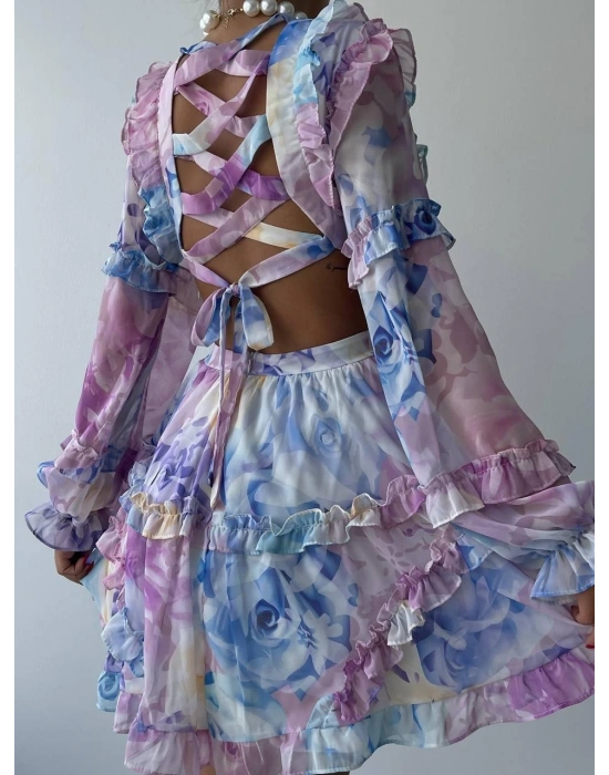 Avellino ırt Dekolteli Elbise