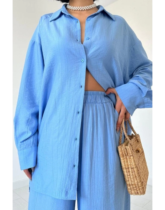 avi Alice Gömlek Ve Bol Kesim Pantolon Takım