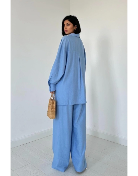 avi Alice Gömlek Ve Bol Kesim Pantolon Takım