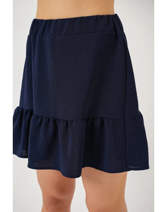 Ayrobin Mini Etek 8054  Lacivert