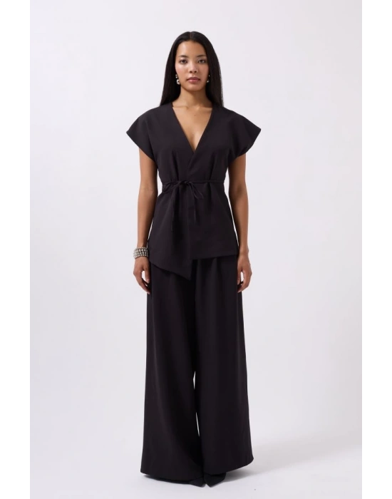 Bağcık Detay Yelek