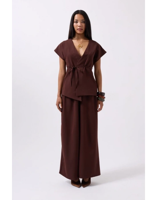 Bağcık Detay Yelek