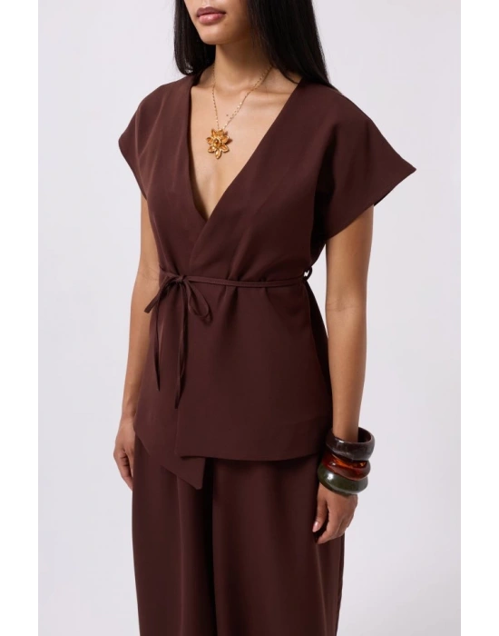 Bağcık Detay Yelek