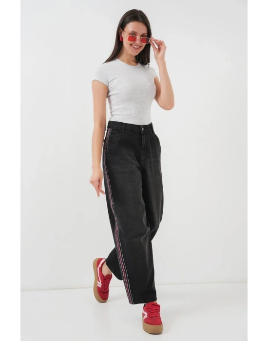 Baggy Kot Pantolon 6700  Siyah