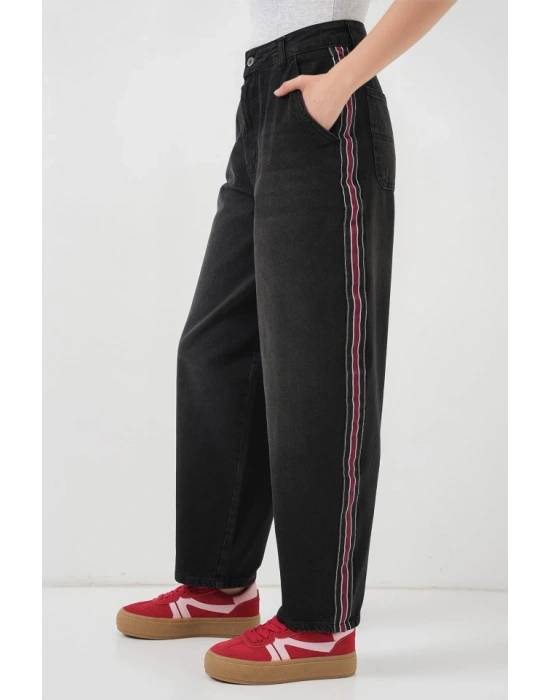 Baggy Kot Pantolon 6700  Siyah