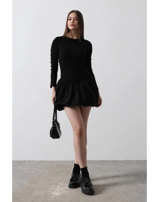 Balon Etekli Elbise  iyah