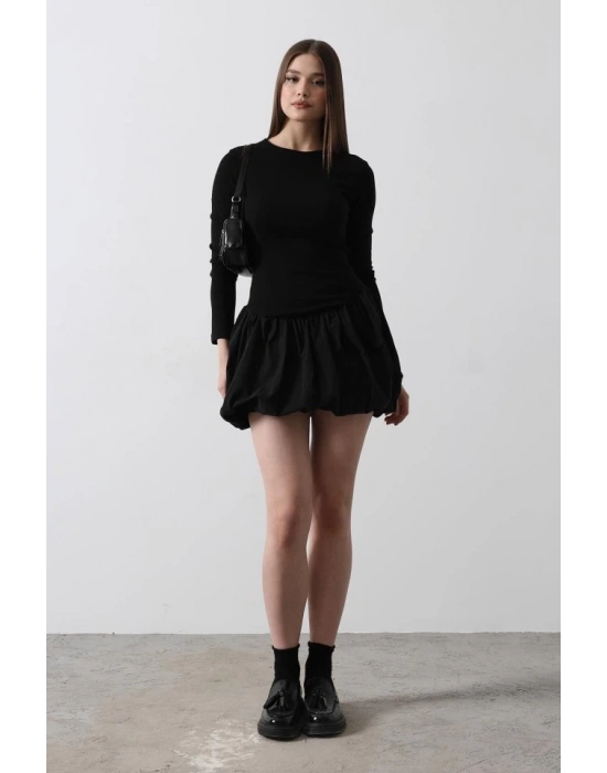 Balon Etekli Elbise  iyah