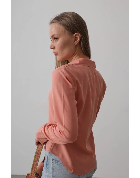 Basic Gömlek  Somon