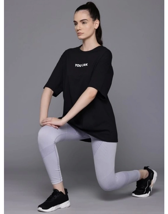 Baskılı Oversize Tshirt  iyah