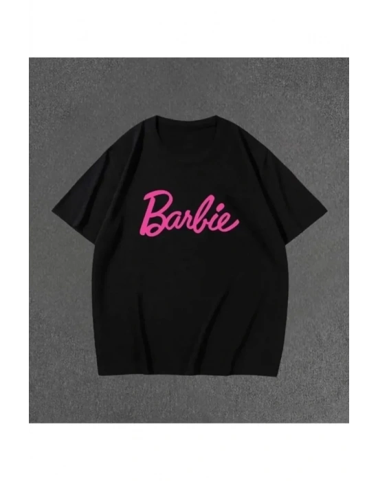 Baskılı Oversize Tshirt  iyah