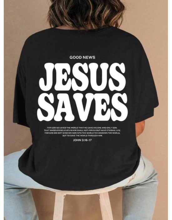 Baskılı Tshirt  iyah