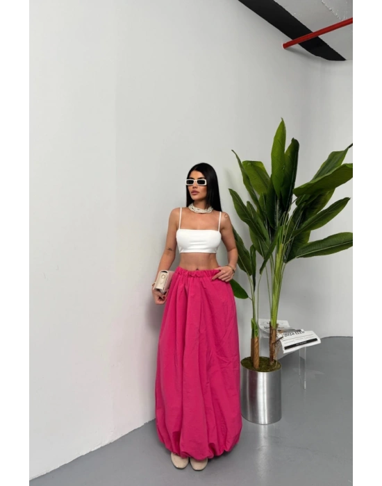 BE ATİKİ BAON ETEK ŞANE BOY OFT KUAŞ  Fuşya