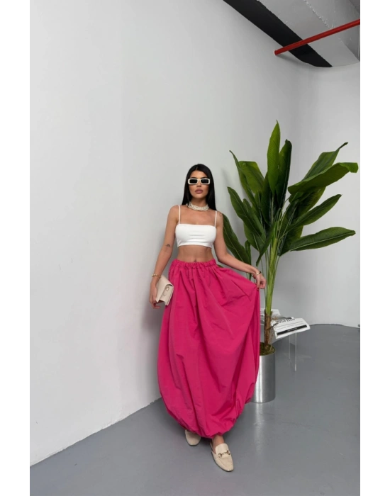 BE ATİKİ BAON ETEK ŞANE BOY OFT KUAŞ  Fuşya