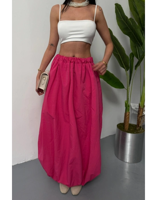 BE ATİKİ BAON ETEK ŞANE BOY OFT KUAŞ  Fuşya