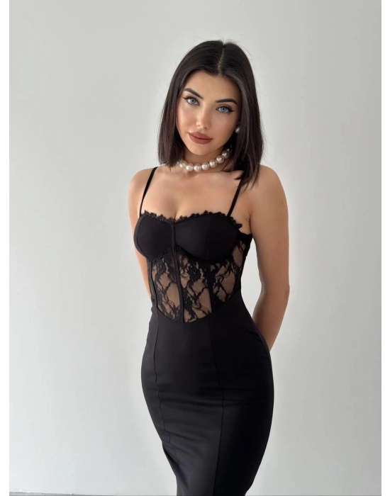 Begonia İp Askılı Elbise