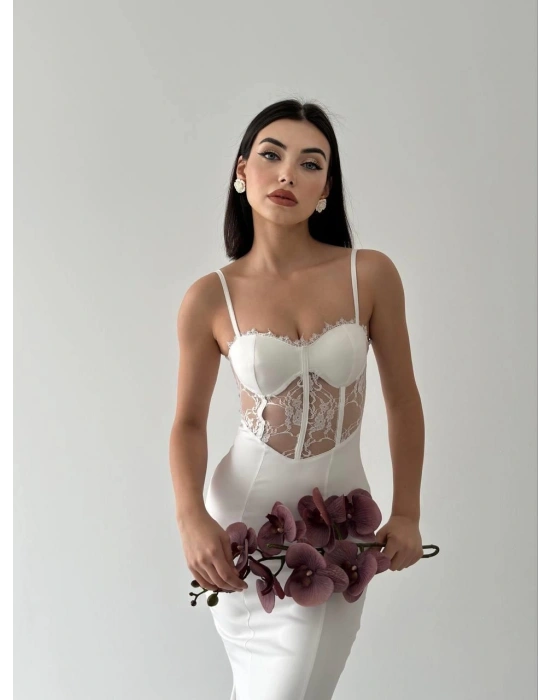 Begonia İp Askılı Elbise