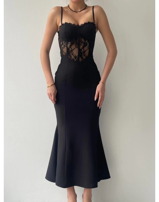 Begonia İp Askılı Elbise