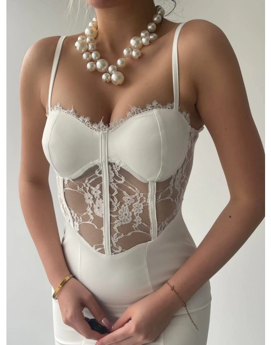 Begonia İp Askılı Elbise