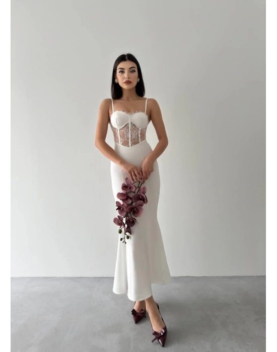 Begonia İp Askılı Elbise