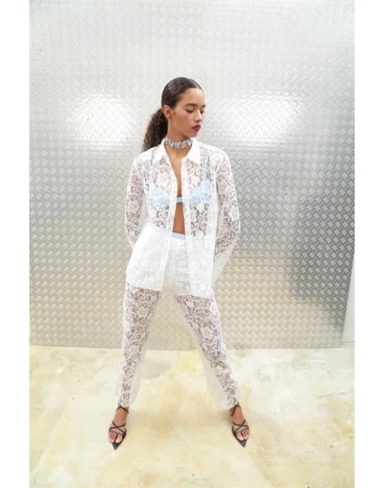 Beluga Dantel Pantolon Takım 958908