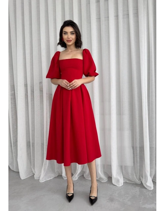 Benjamin Çan Etekli Midi Boy Elbise