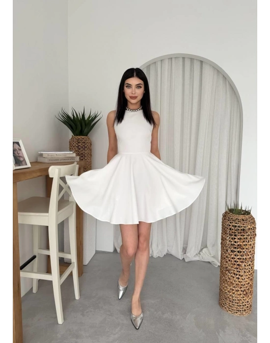 Berl Cep Detaylı Elbise