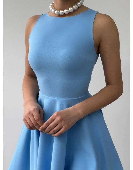 Berl Cep Detaylı Elbise