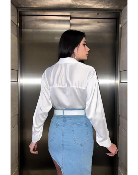Beyaz aten Gömlek