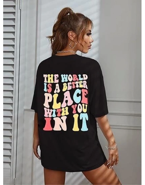 Bisiklet Yaka Baskılı Tshirt  iyah