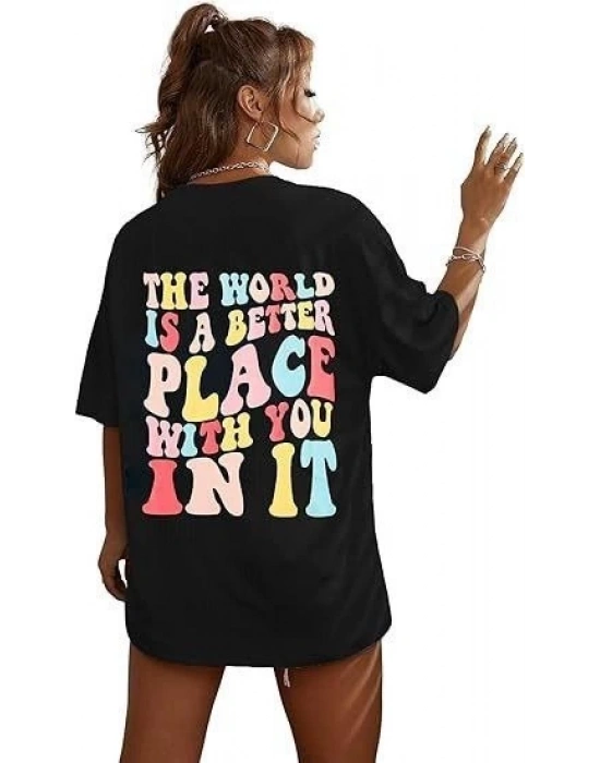 Bisiklet Yaka Baskılı Tshirt  iyah